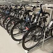 Tübingen, Radstation, Fahrradverleih